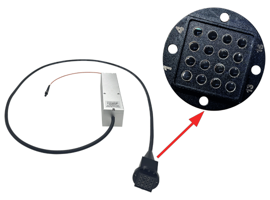 1&times;16 多模光開關（可見光波段，陣列輸出） - 廣西科毅光通信