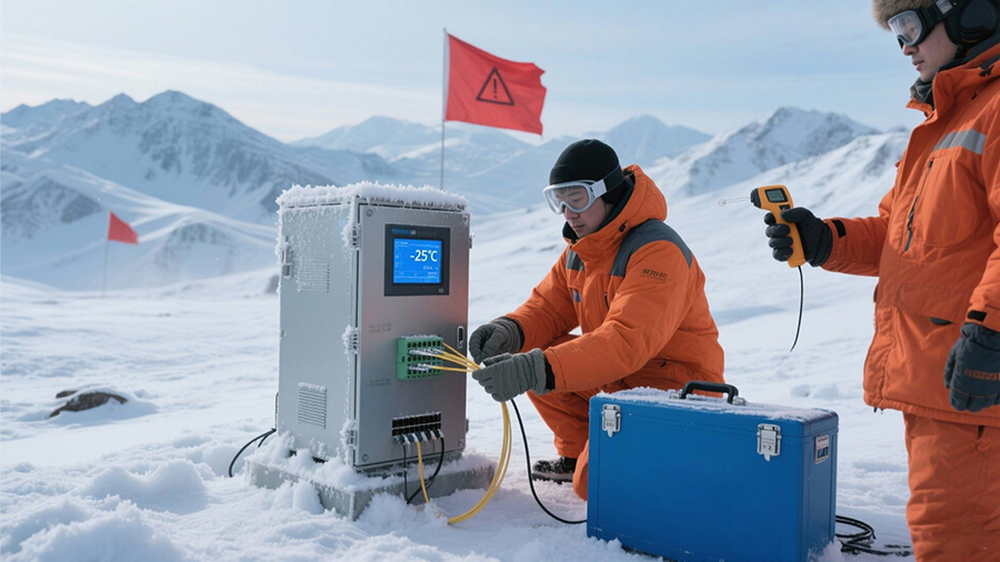 廣西科毅MEMS光開關(guān)在-25℃環(huán)境下運行場景