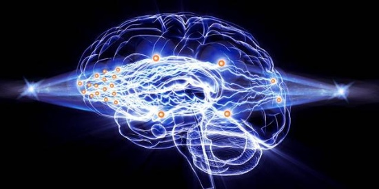 光腦神經元網絡層級連接示意圖