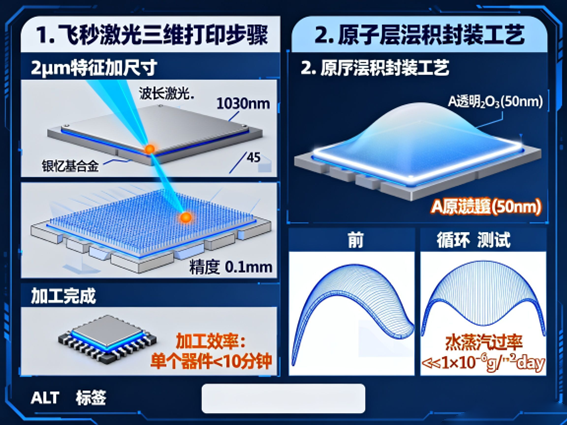原子層沉積封裝工藝圖