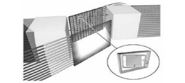 三維MXNMEMS光開關(guān)示意圖 - 廣西科毅光通信