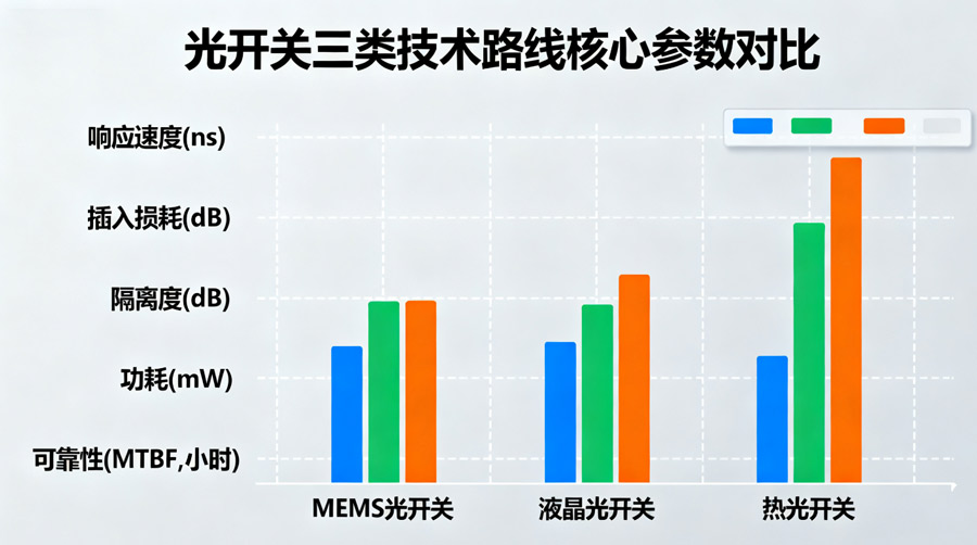 光開關(guān)半導(dǎo)體機(jī)械液晶核心參數(shù)對比 - 廣西科毅光通信 光開關(guān)半導(dǎo)體機(jī)械液晶核心參數(shù)對比 - 廣西科毅光通信