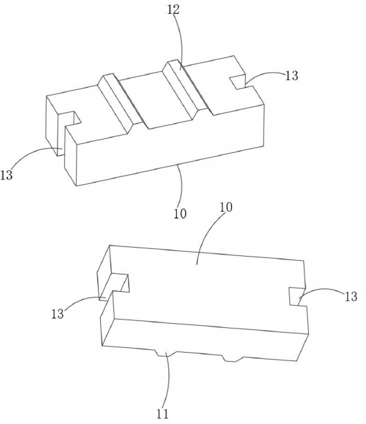 兩個(gè)壓塊分離示意圖-廣西科毅光通信