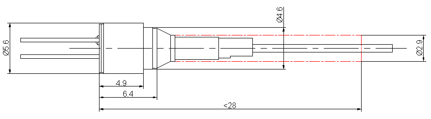 InGaAs 引腳式尾纖模塊光接收模塊專用小型化PIN - 科毅光通信